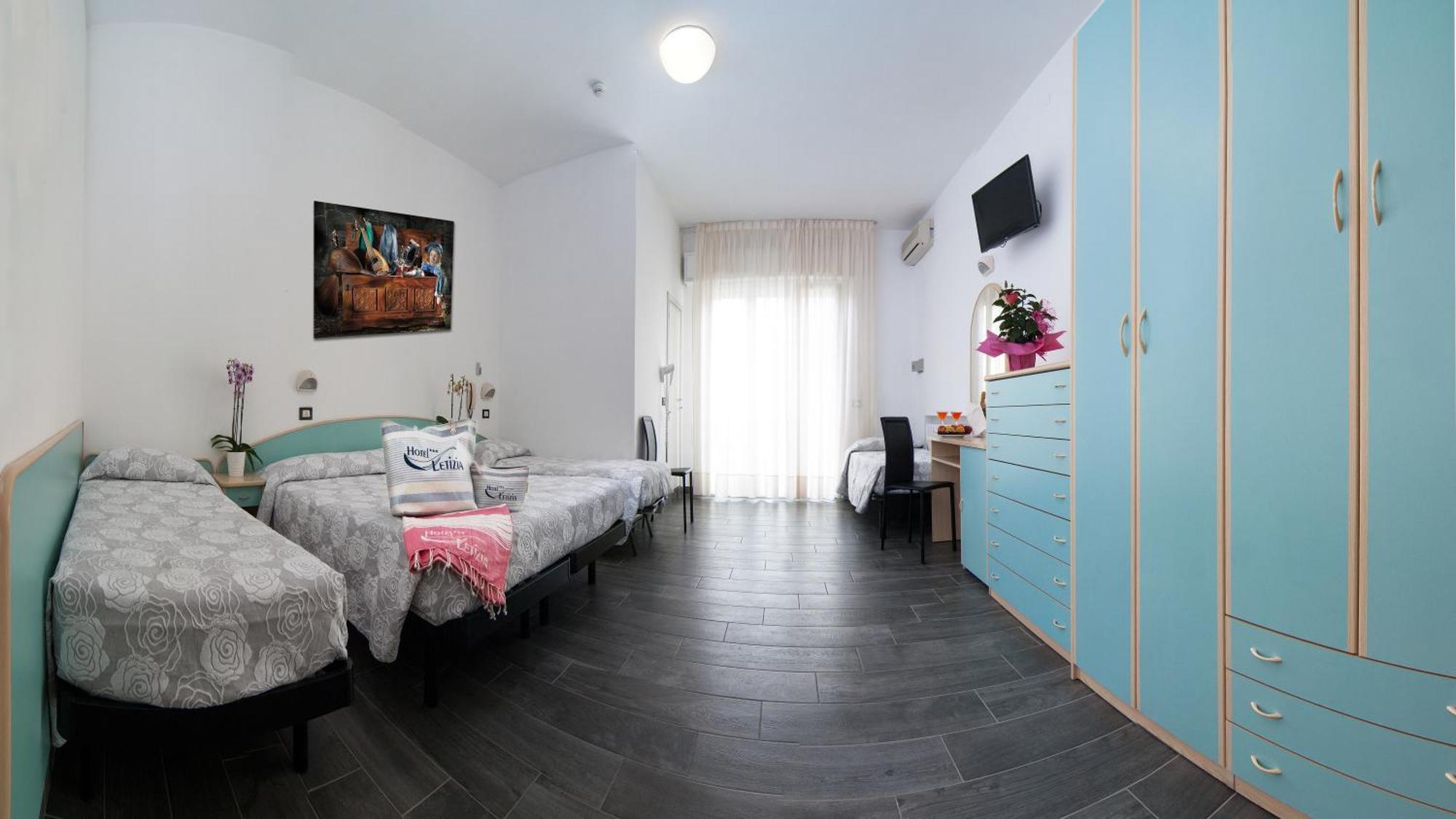Hotel Letizia Rimini Exteriör bild