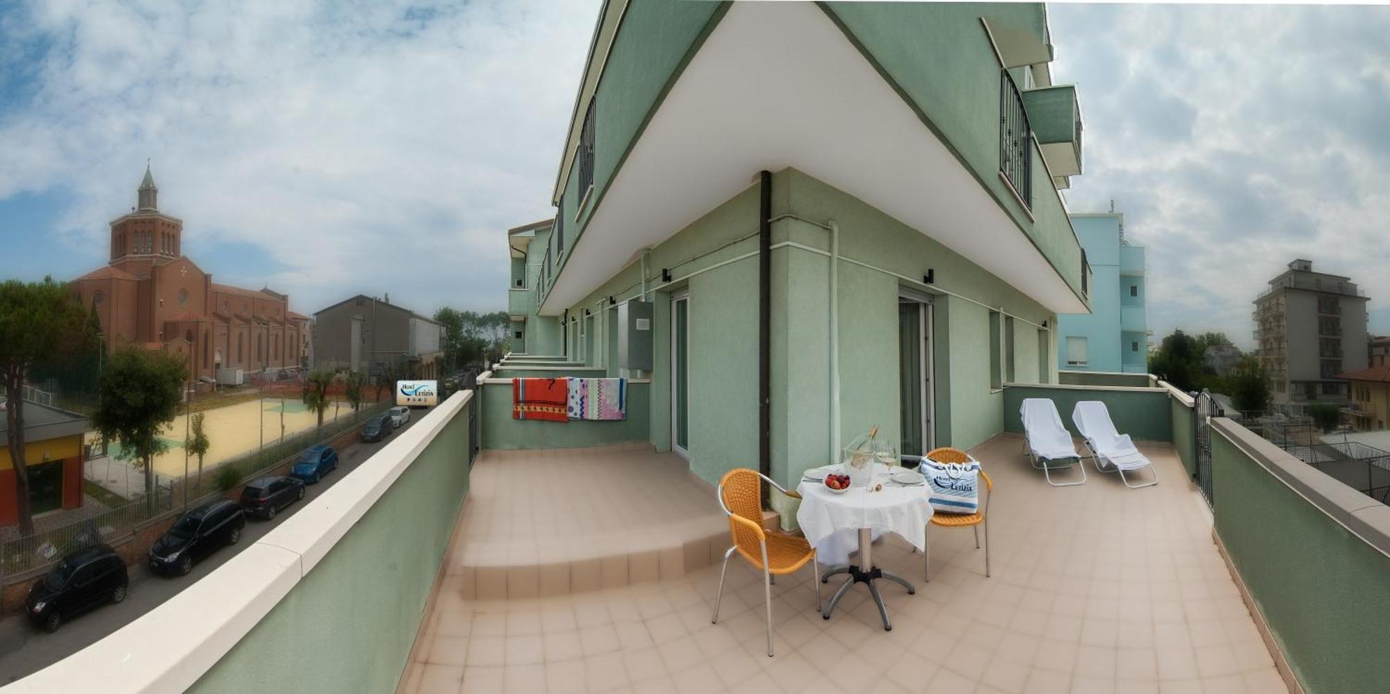 Hotel Letizia Rimini Exteriör bild