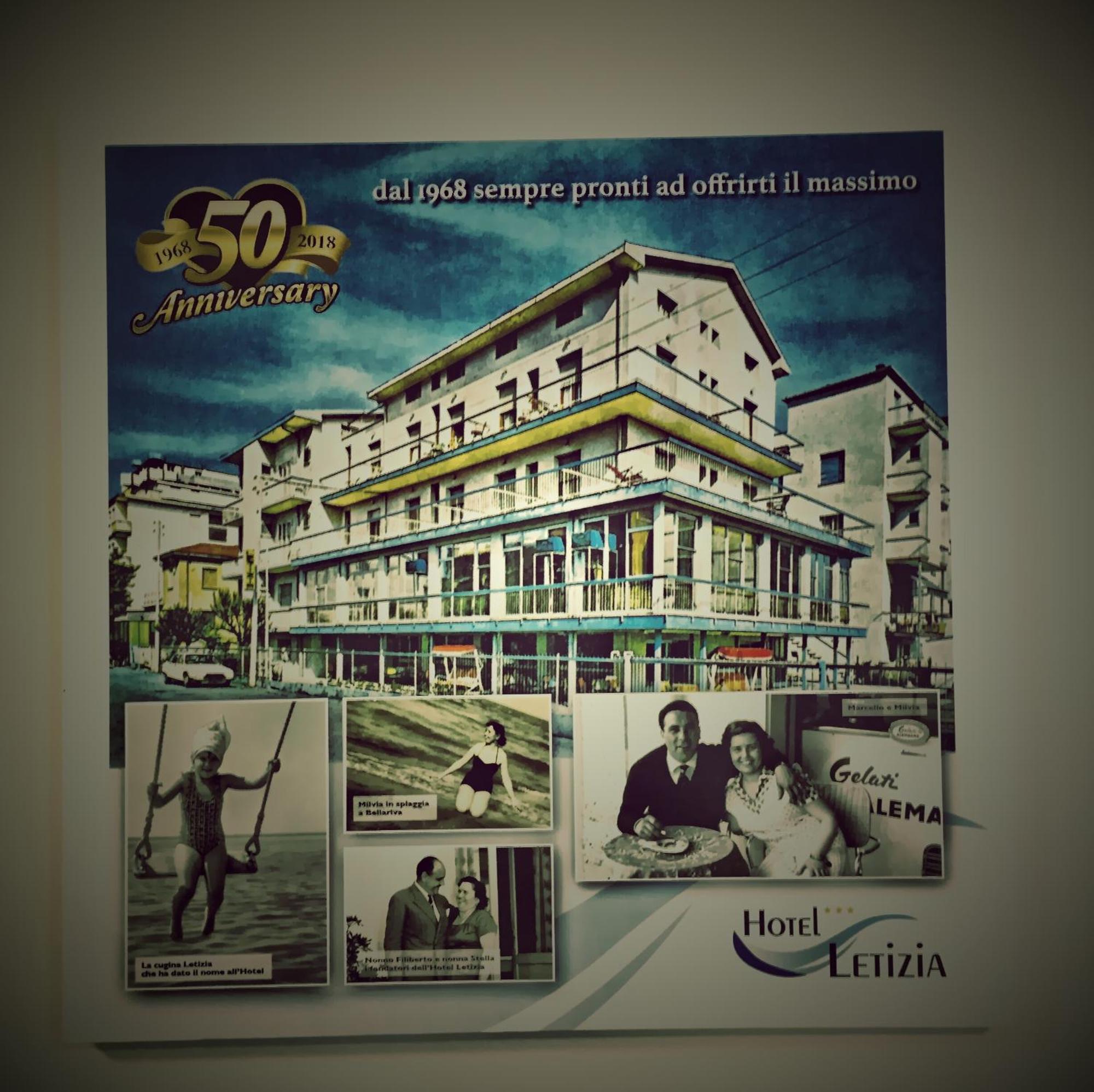 Hotel Letizia Rimini Exteriör bild