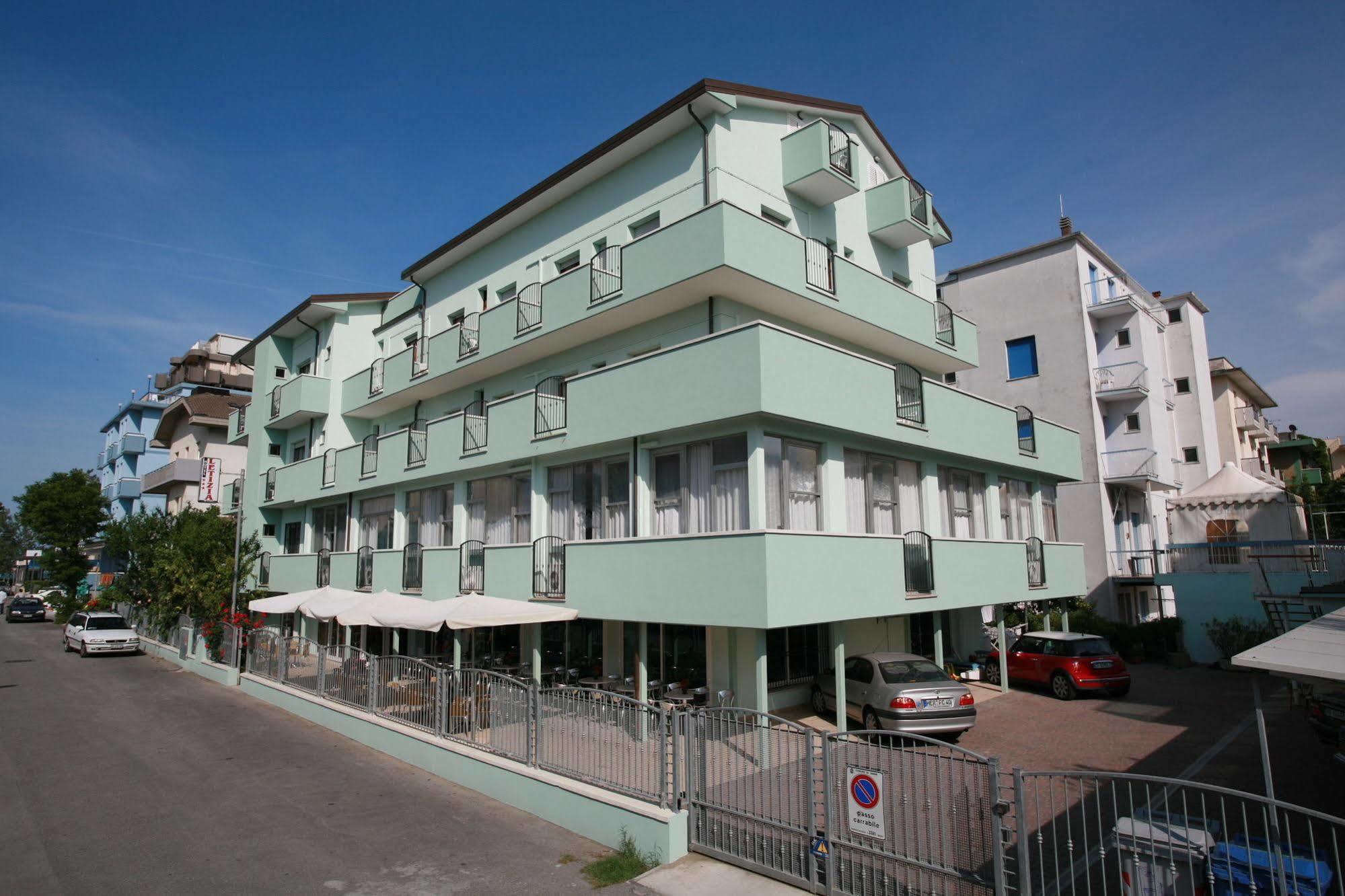 Hotel Letizia Rimini Exteriör bild